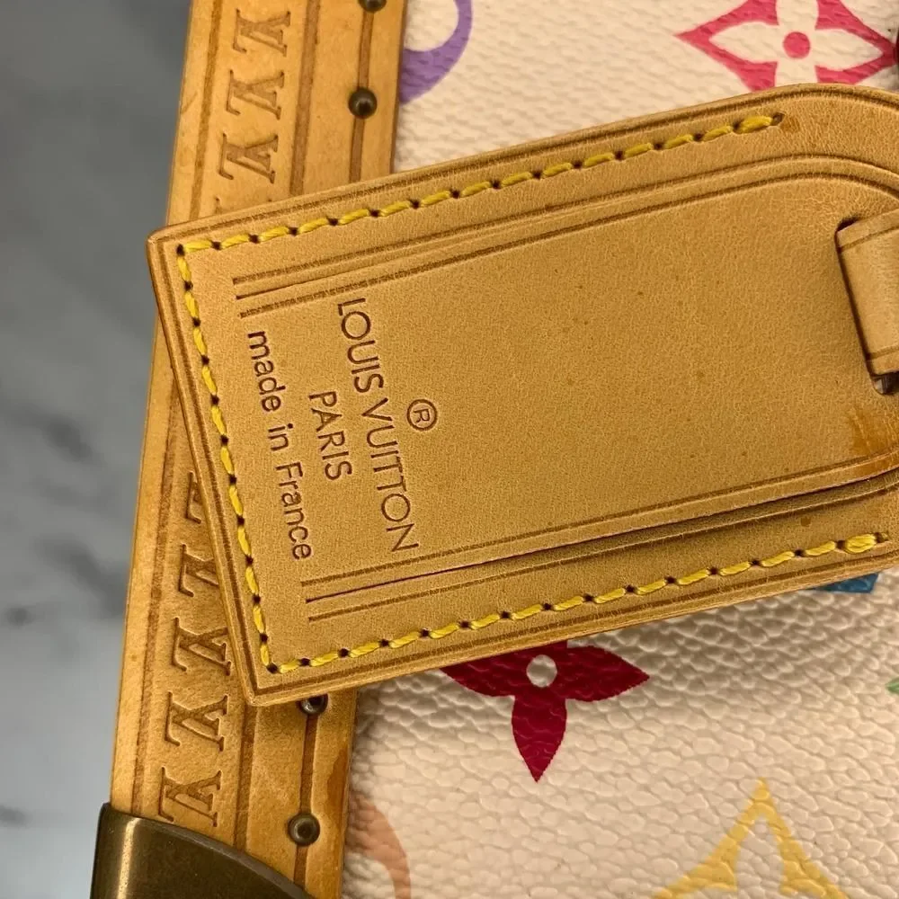 Louis Vuitton Multicolor Boite Pharmacie Monogram Blanc Murakami Trunk LV Case